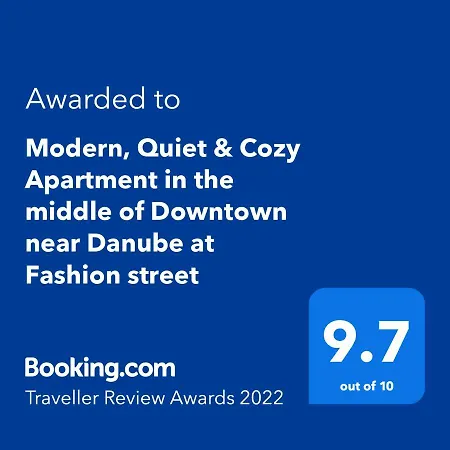 Modern, Quiet & Cozy In The Middle Of Downtown Near Danube At Fashion Street * Budapešť